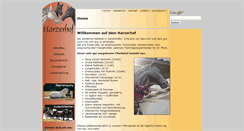 Desktop Screenshot of heigele-harzerhof.de